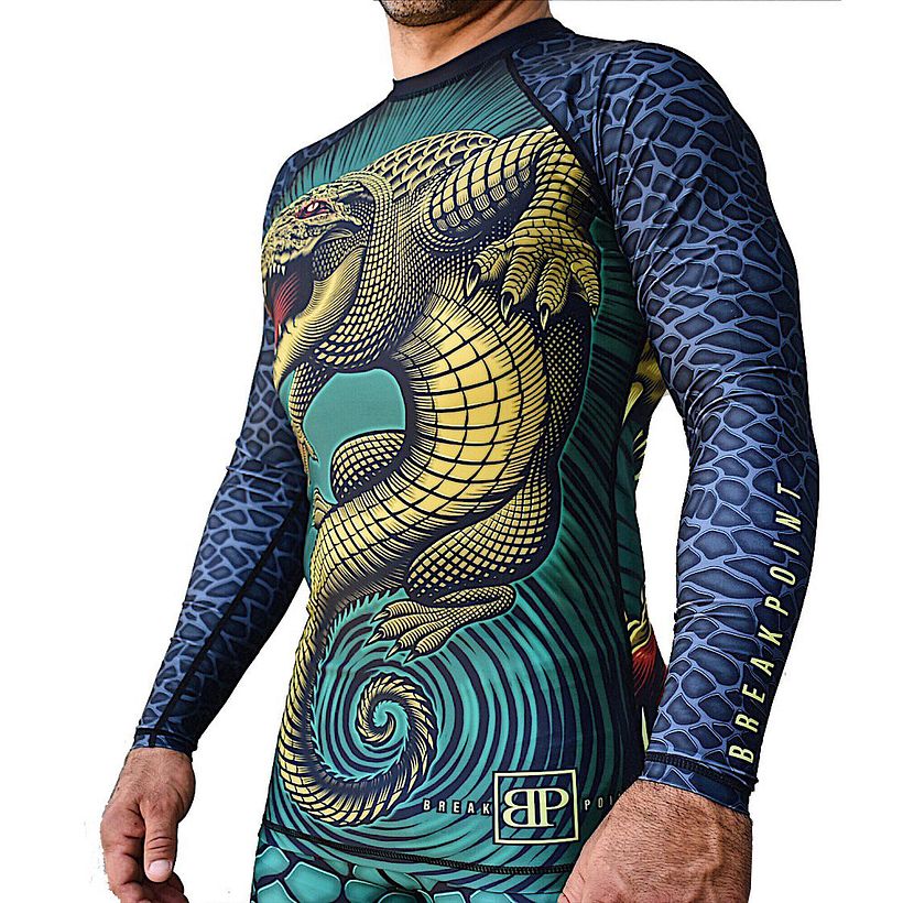 Break Point FC "Gator" rash guard illustration 11