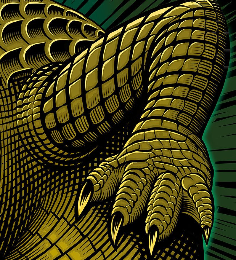 Break Point FC "Gator" rash guard illustration 8