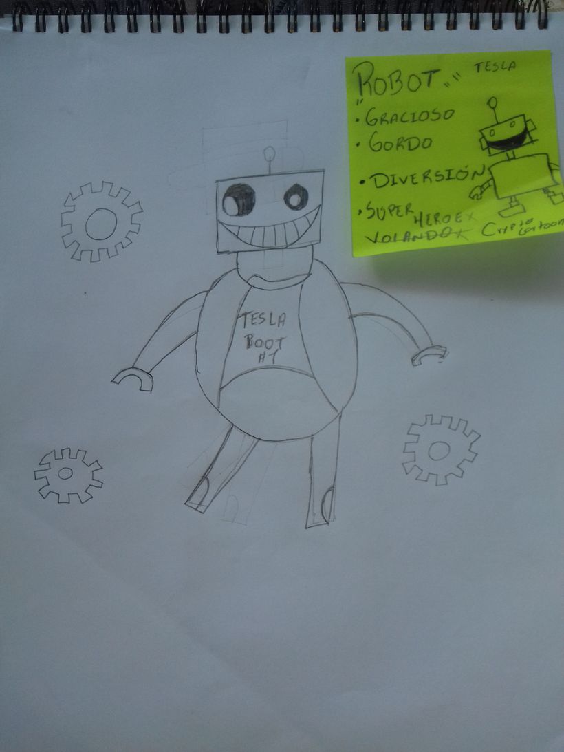 Lo iba hacer volando no salió o un héroe tampoco, pero salió el Tesla Bot de Elon Musk versión Gordito.