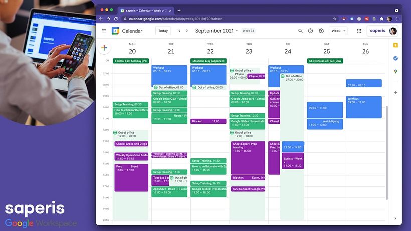 My Google Calendar
