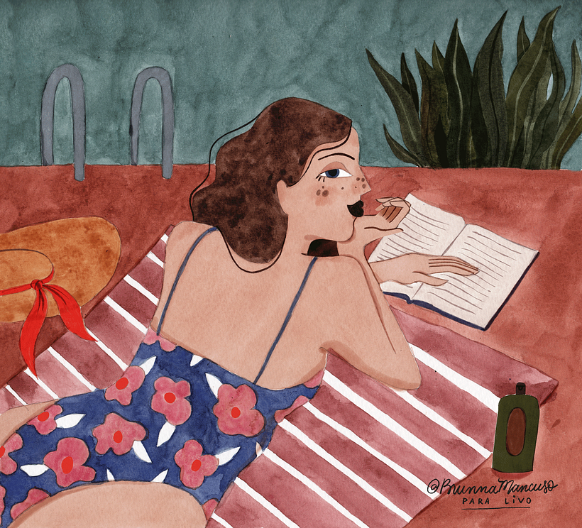 La artista multidisciplinar Brunna Mancuso, en Diarios Domestika 3