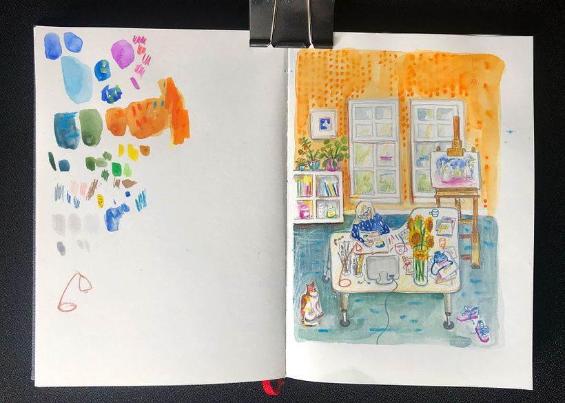 Find Your Drawing Style course - my final artwork 4
