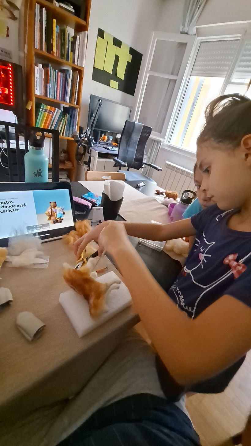 Mi Proyecto del curso: Creación de animales con needle felting Con @elgentio 1