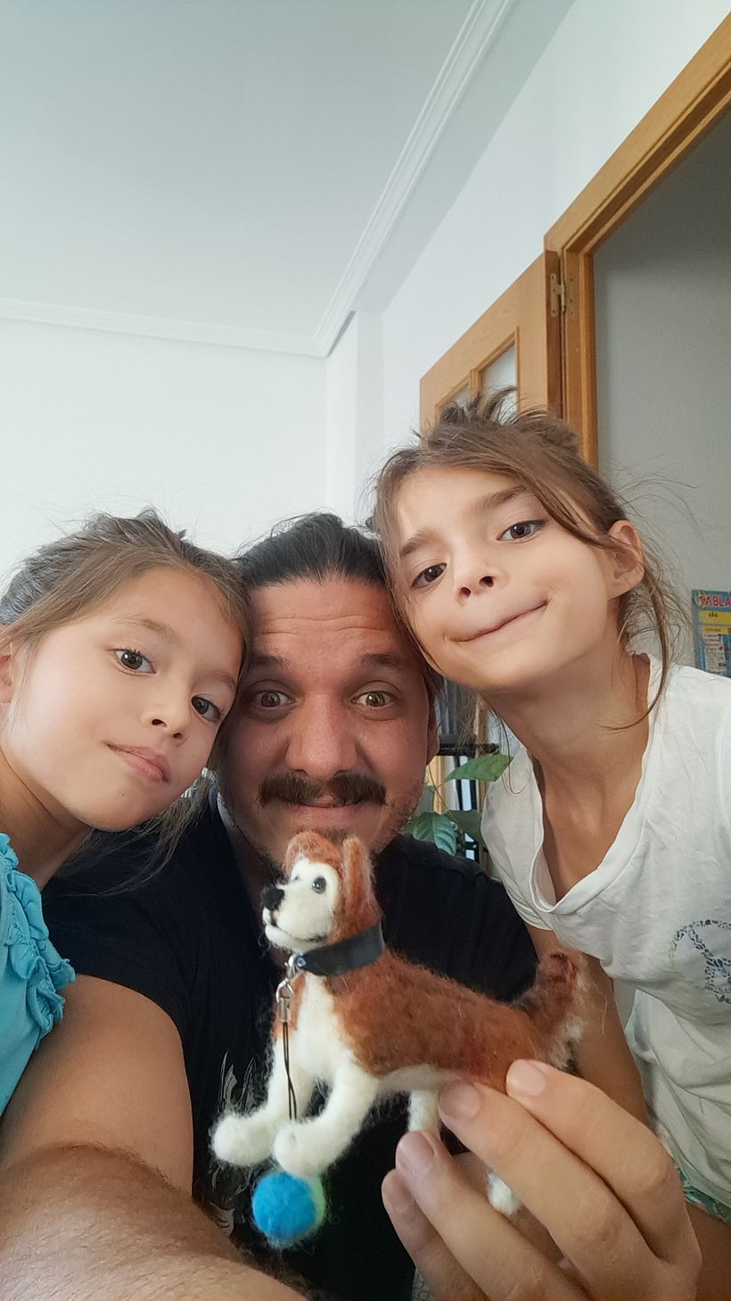 Mi Proyecto del curso: Creación de animales con needle felting Con @elgentio 3