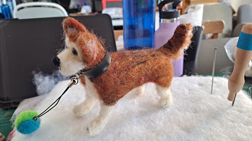 Mi Proyecto del curso: Creación de animales con needle felting Con @elgentio 6