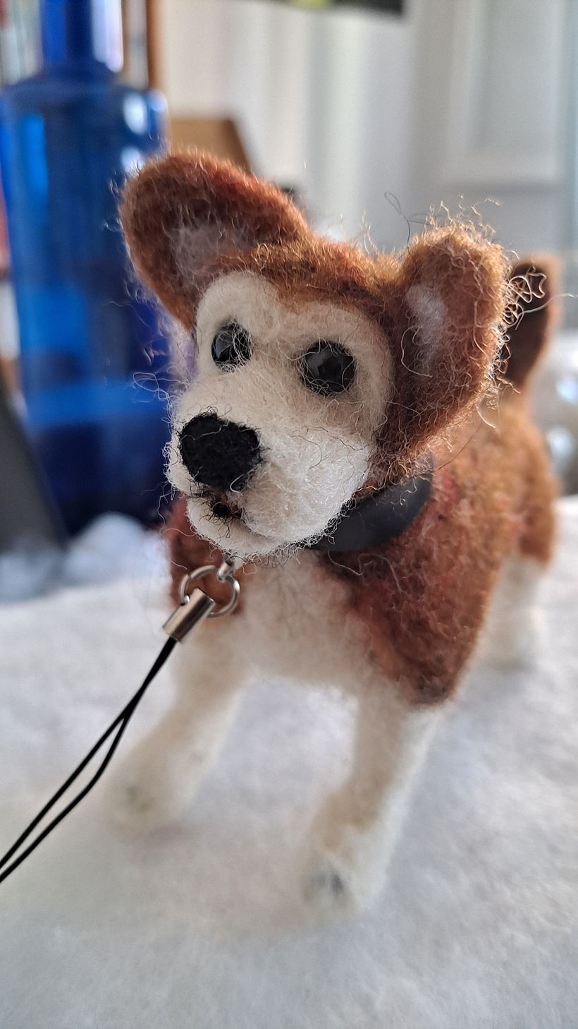 Mi Proyecto del curso: Creación de animales con needle felting Con @elgentio 7