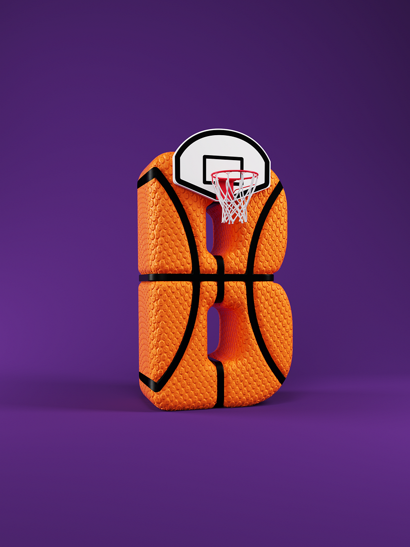 B as Basketball