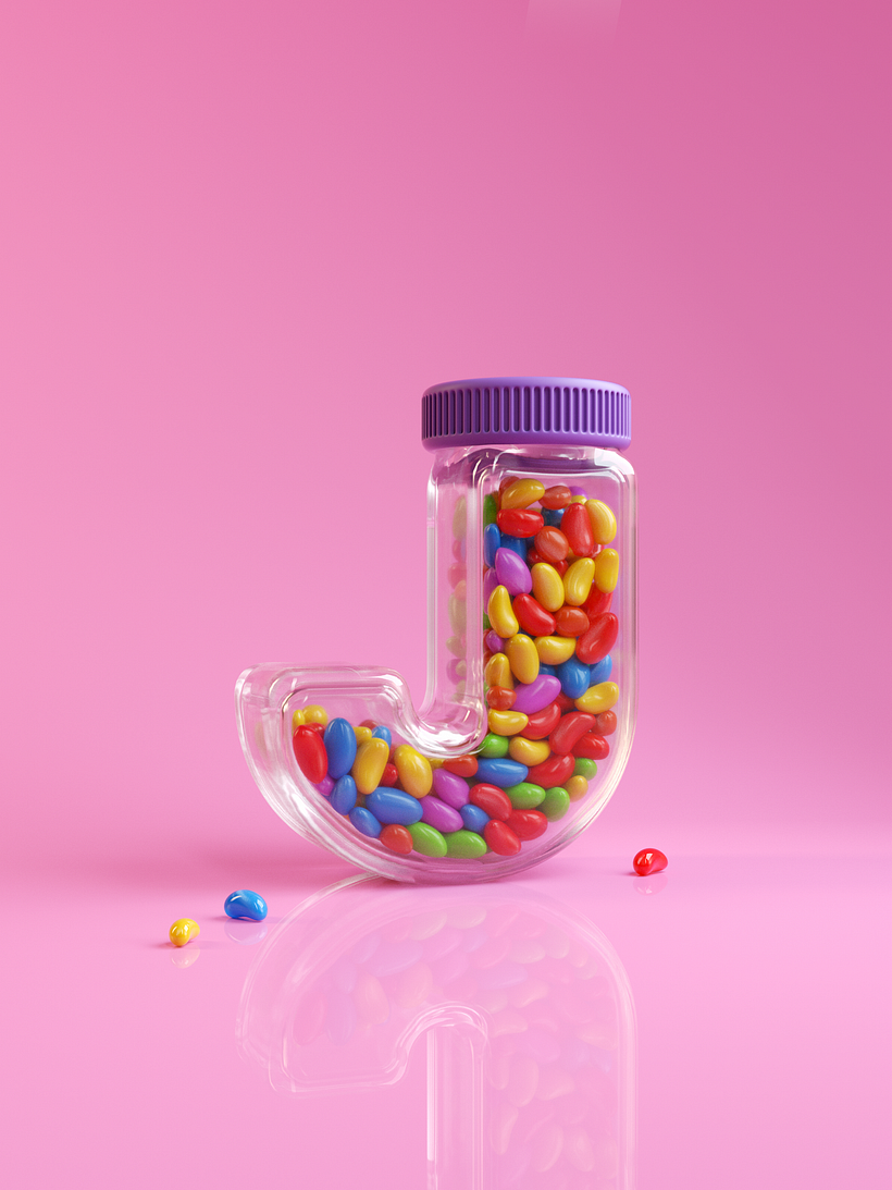J as JellyBeans