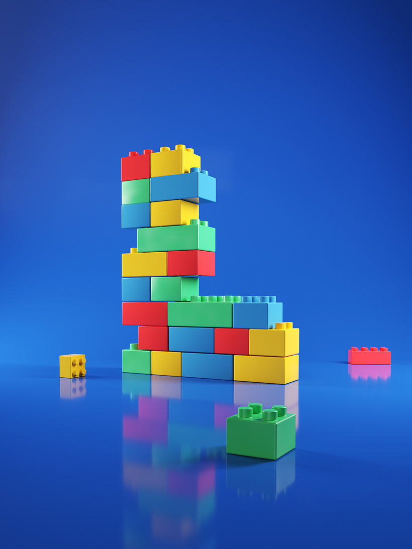 L as Lego