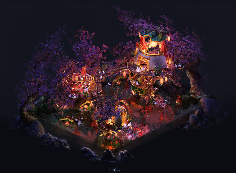 Tea Treehouse Diorama 3