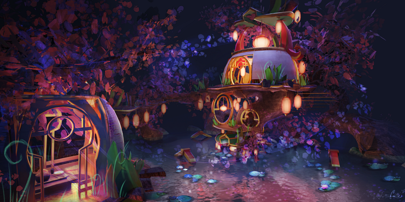 Tea Treehouse Diorama 4