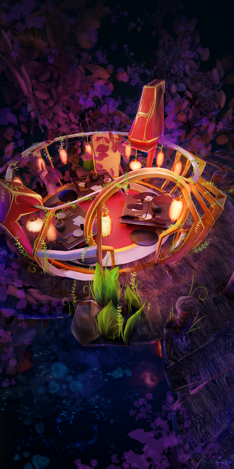 Tea Treehouse Diorama 6