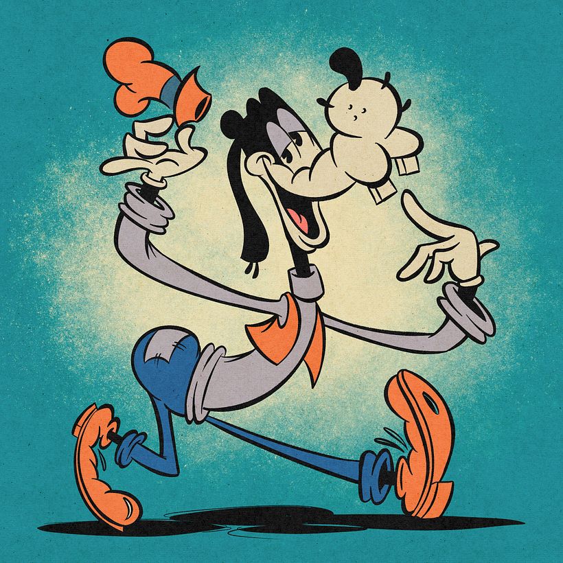 It's your friend, Good ol' Goofy! ✨🤓 | Domestika