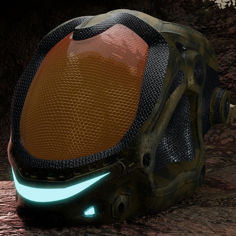 Casco Sci-Fi 4