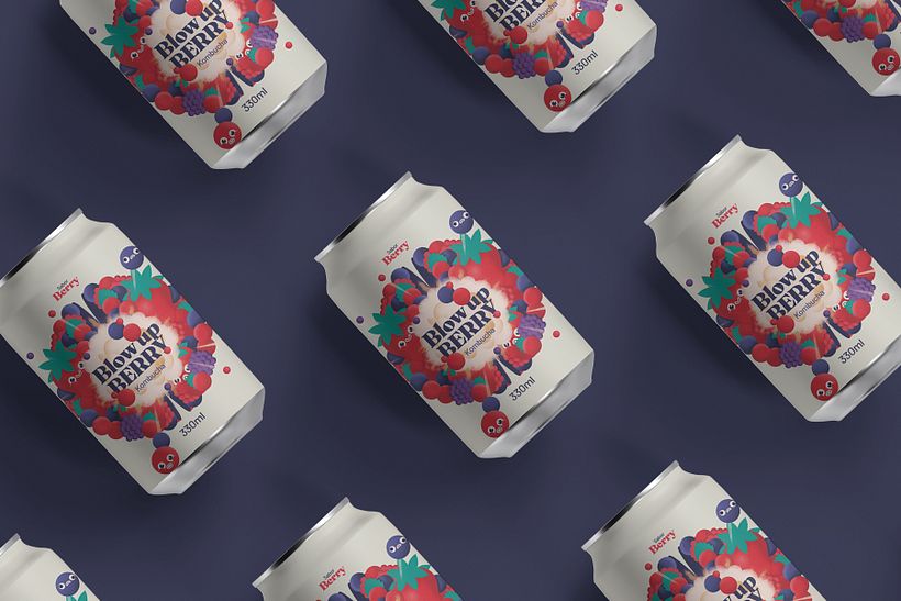 Kombucha. Baies explosées 6