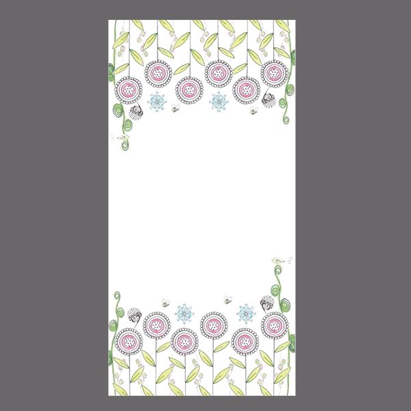 Bloom Cot Linen and play mats - fabric design and artwork 7