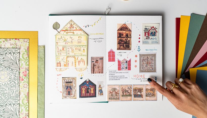Keeping a sketchbook is one effective strategy to get your creative juices flowing.