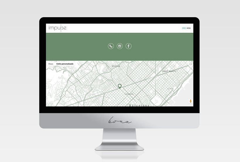 Impulse BCN - Web design