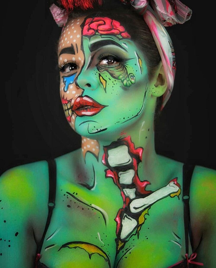 Zombie 🧟‍♀️ Pop Art  3
