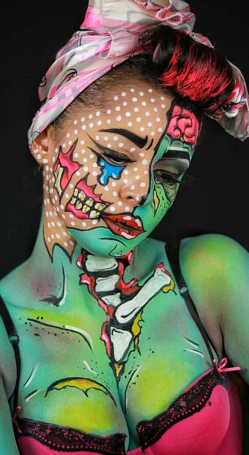 Zombie 🧟‍♀️ Pop Art  4
