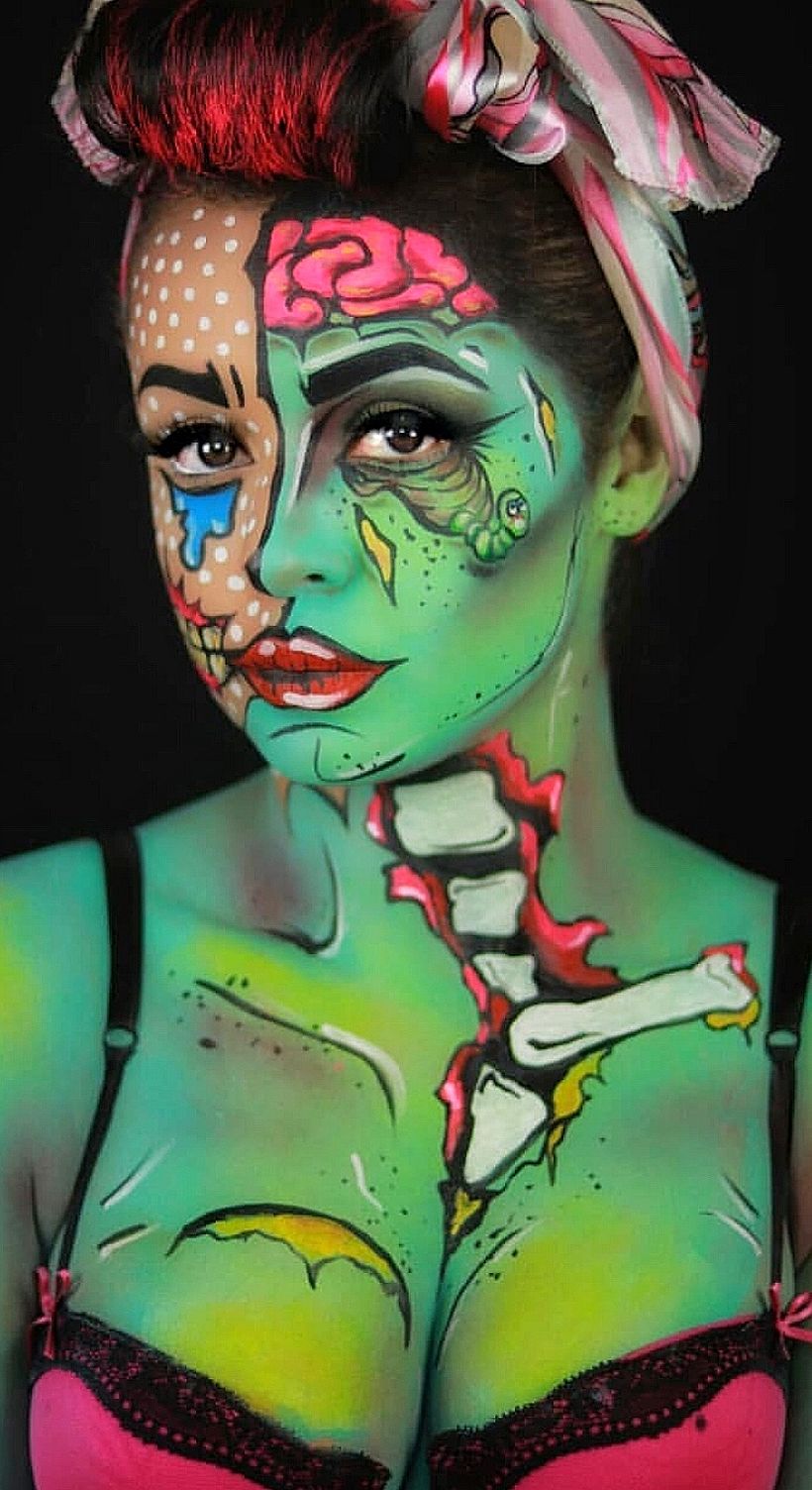 Zombie 🧟‍♀️ Pop Art  5