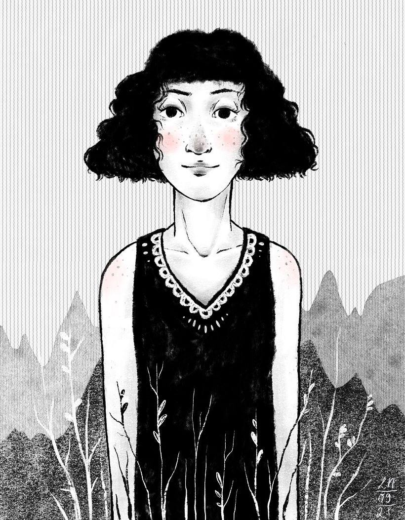 My project in Traditional Drawing Techniques with Procreate 1