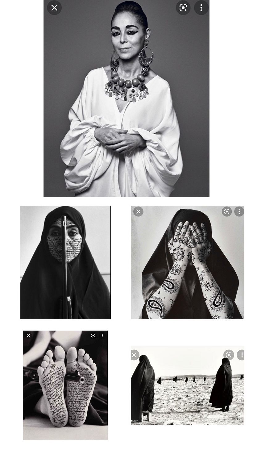 Imágenes de Shirin Neshat