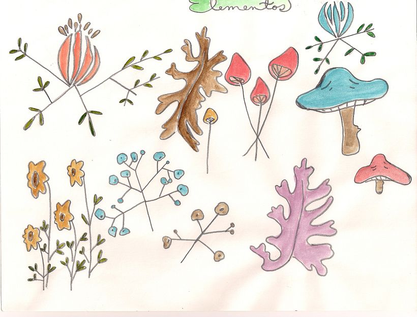 My project in Illustrated Pattern Design course 2