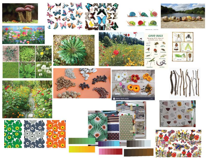 My project in Illustrated Pattern Design course 1