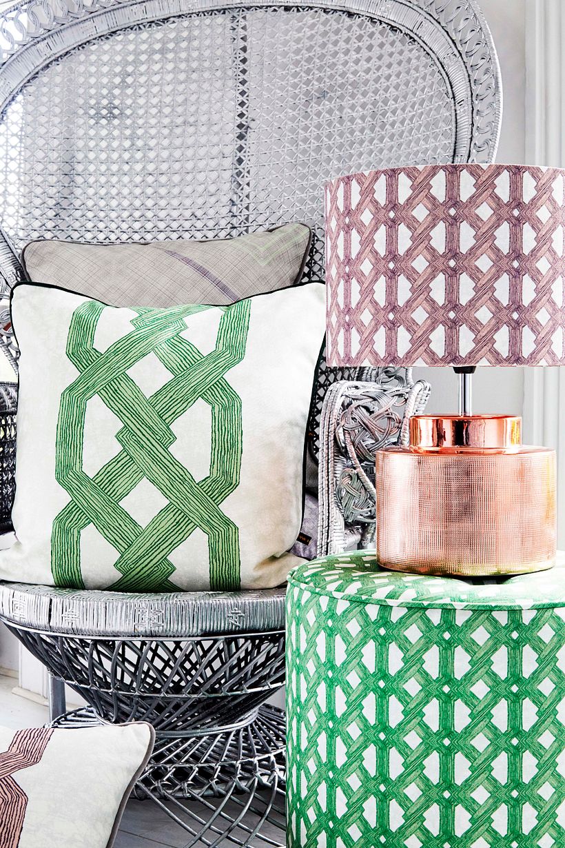 Falomo Collection: Aluro Green Cushion