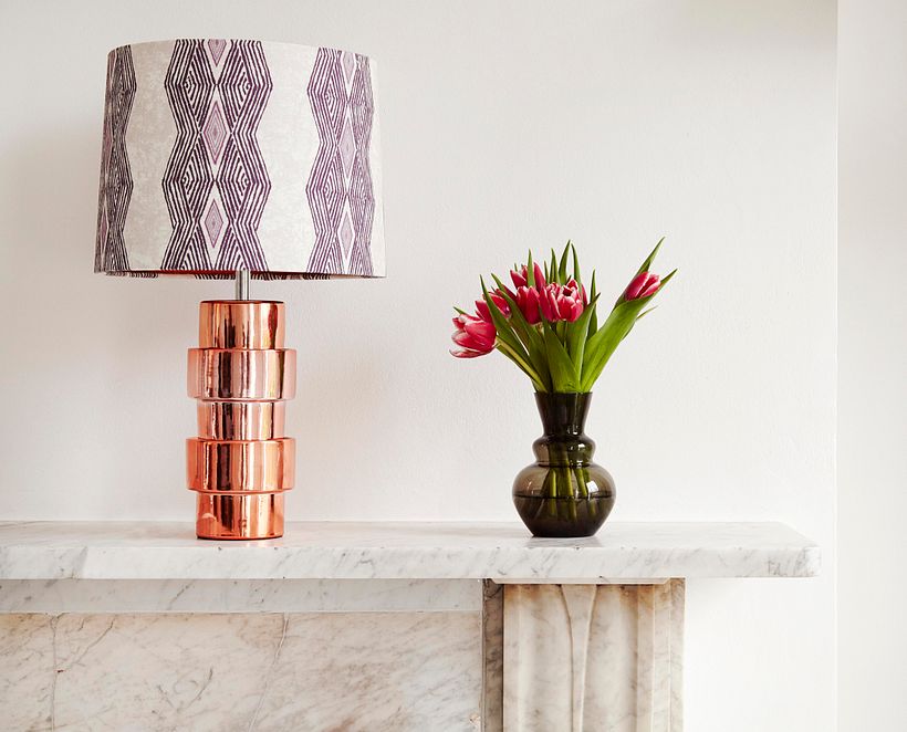 Odi Purple Lamp