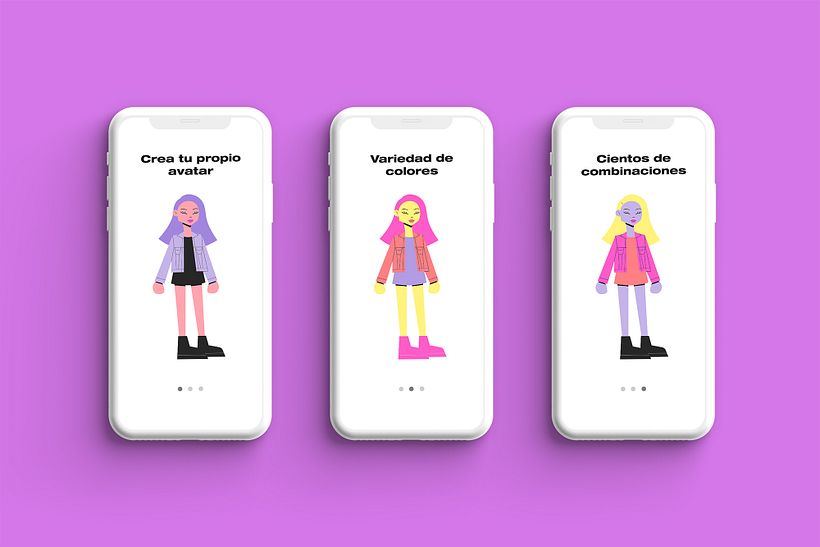 Ilustraciones realizadas en la práctica del curso de Adobe Illustrator Avanzado.