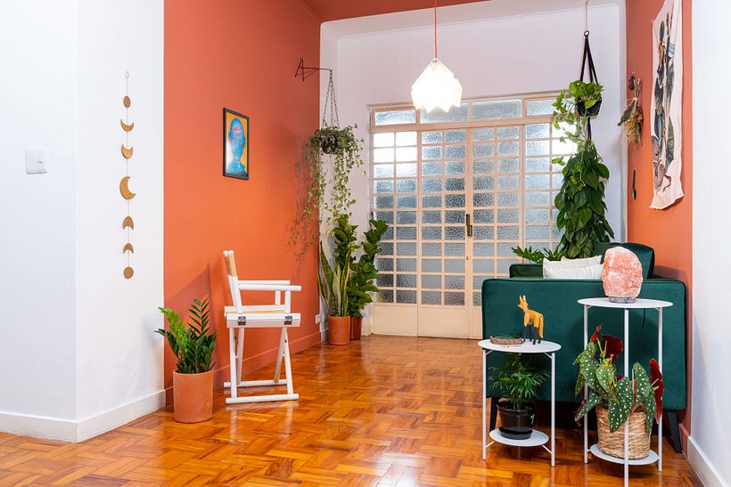 Vista general de la habitación decorada por Daniel.