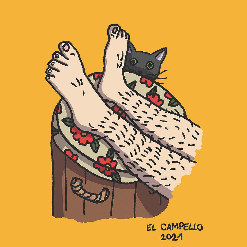 El Campello - Traditional illustration