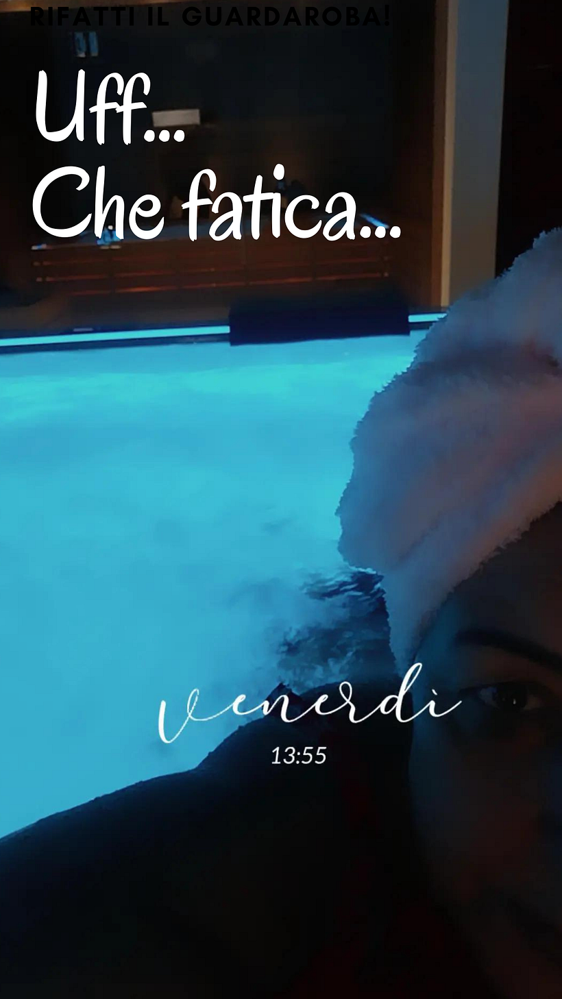 Il mio progetto del corso: Creazione ed editing di contenuto per Instagram Stories 2