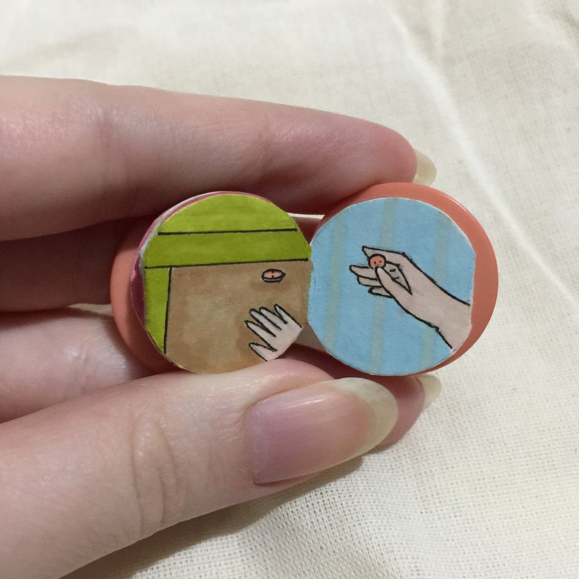 Detalhe de duas páginas do livro 01