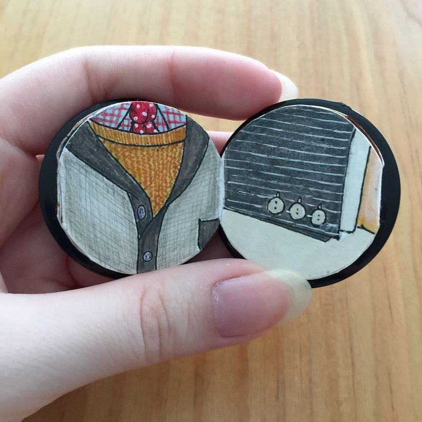 Detalhe de duas páginas do livro 03