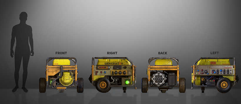 My project in Realistic Prop Creation for Video Games course 3