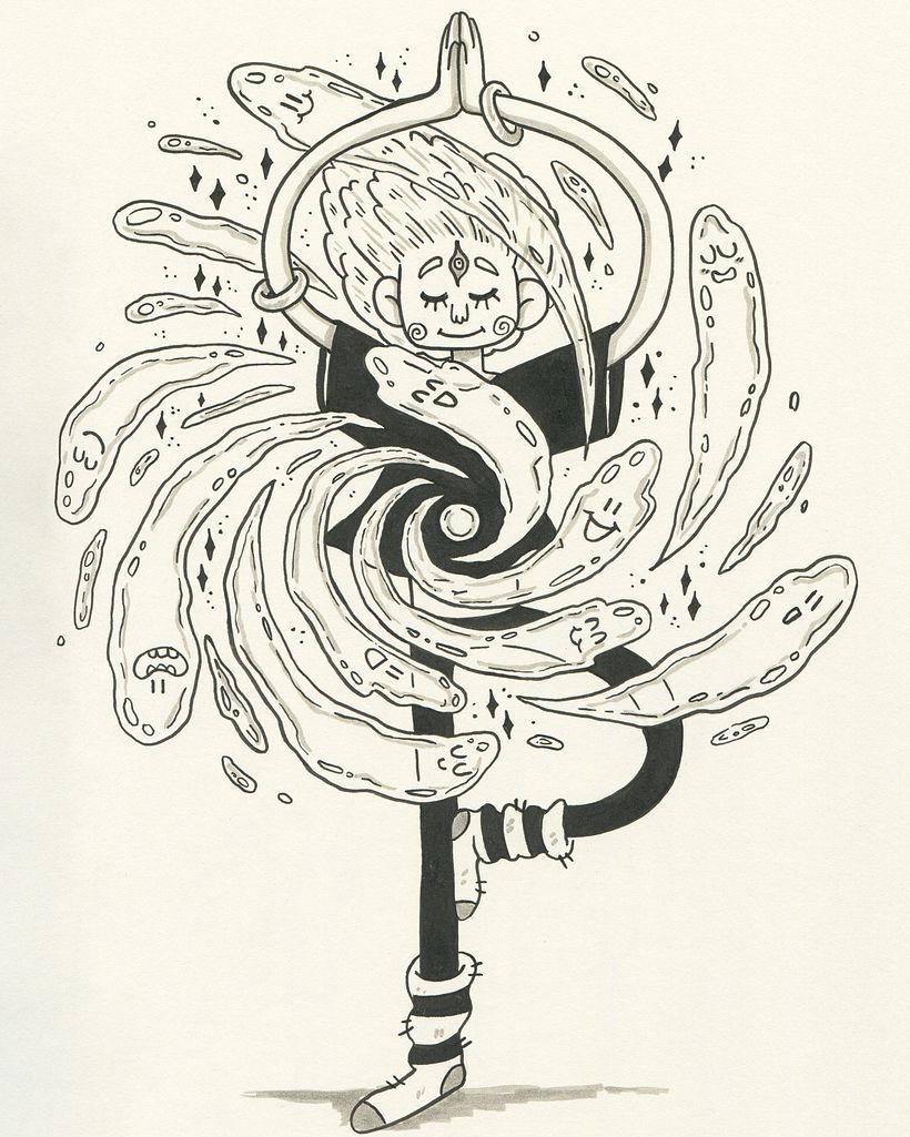 inktober prompt "spirit"