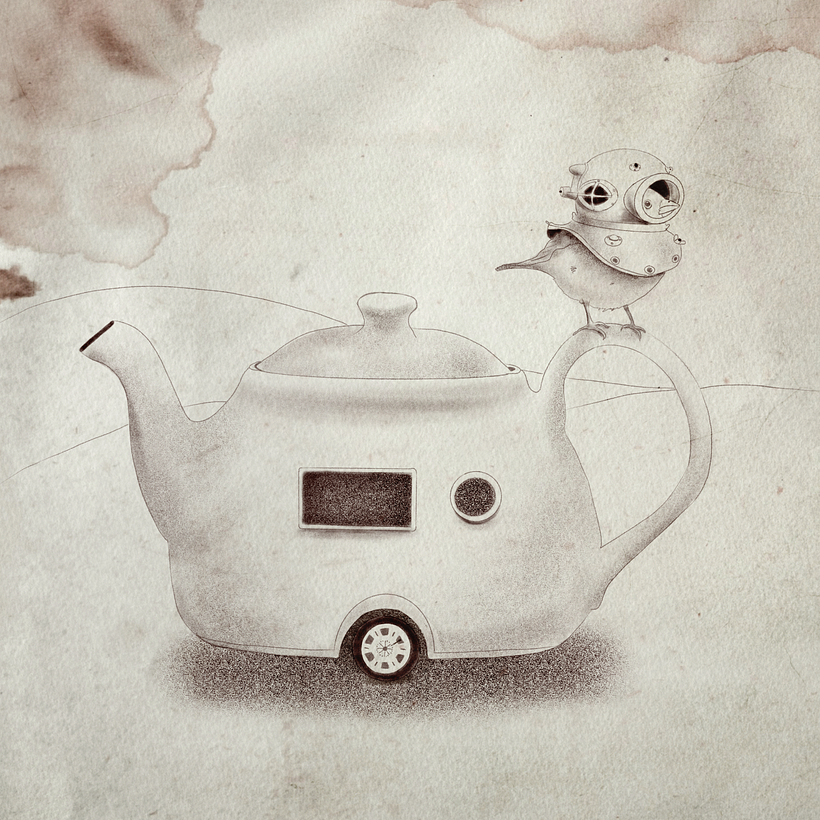 Mi Proyecto del curso: Ilustración con Procreate: dibuja escenas imposibles 6