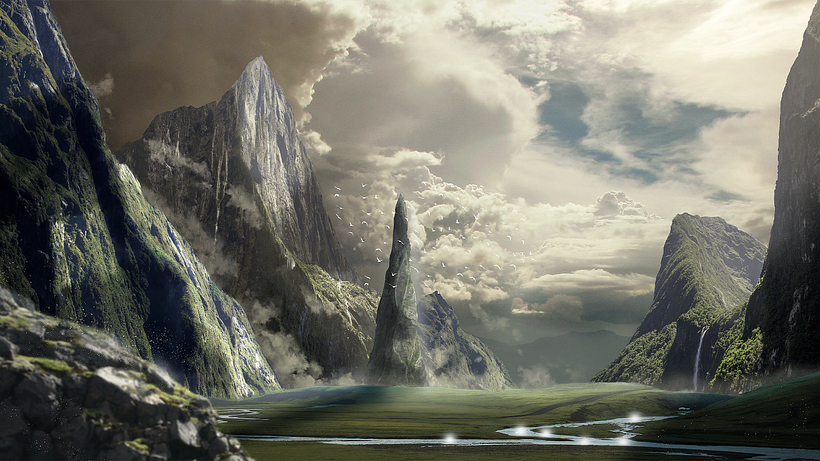 Mi Proyecto del curso: Matte Painting: creando mundos fotorrealistas 2
