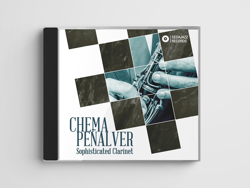 Diseño CD para el galardonado clarinestista Chema Peñalver 1