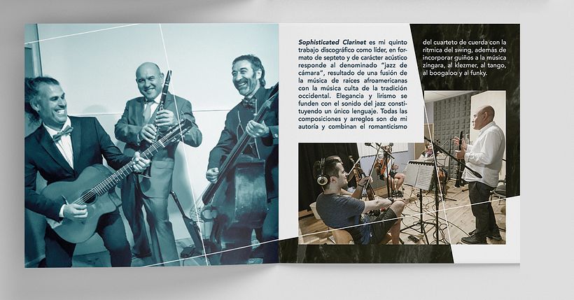 Diseño CD para el galardonado clarinestista Chema Peñalver 4