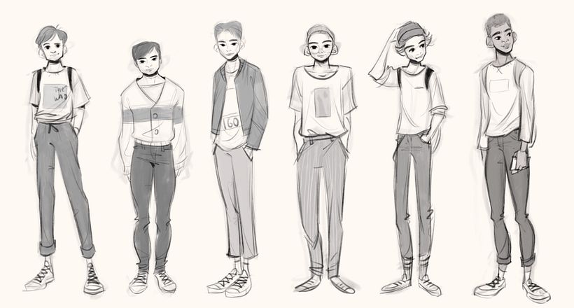 Character Sketches 7
