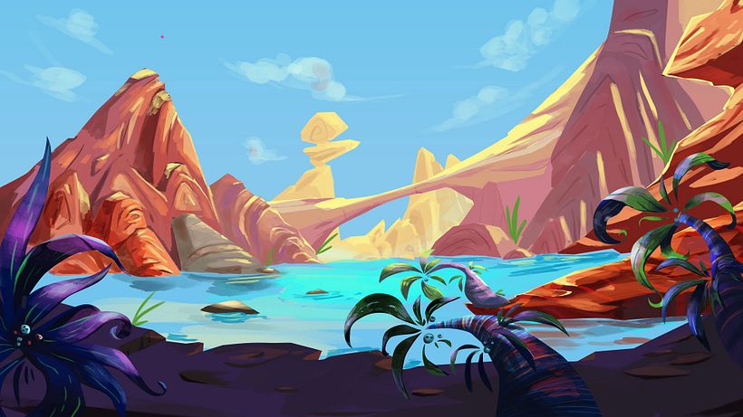 "Xico's Journey" Backgrounds and Visual Development Netflix / Ánima Studios  1