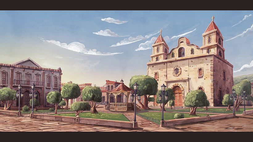 "Xico's Journey" Backgrounds and Visual Development Netflix / Ánima Studios  4