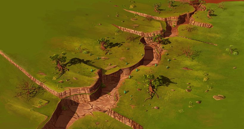 "Xico's Journey" Backgrounds and Visual Development Netflix / Ánima Studios  5