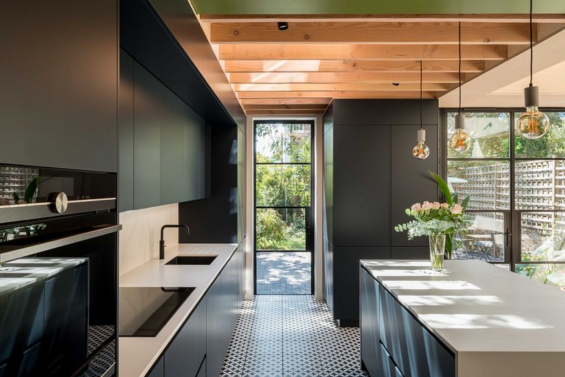 Vault House by Bradley Van Der Straeten Architects - De Beauvoir Town, London UK