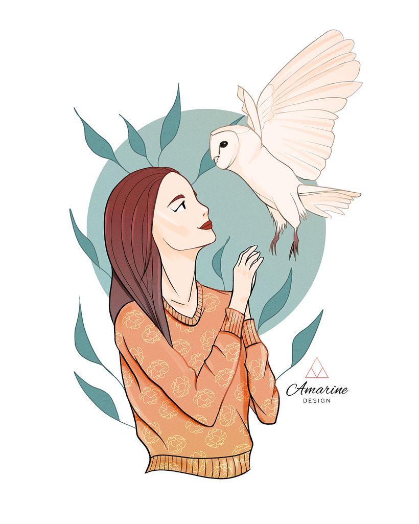 My project in Dynamic Character Illustration course 1