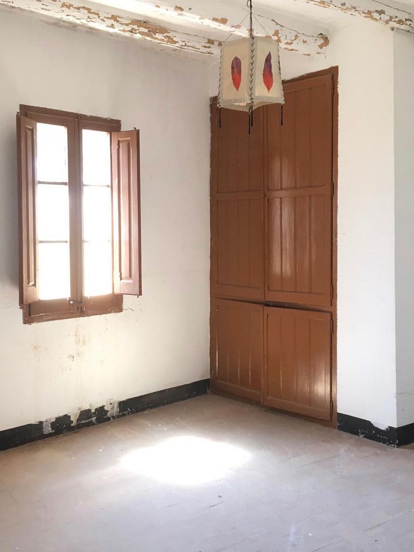 Oude kamer in originele staat